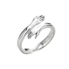 1PC LOVE HUG RING GOTHIC RING