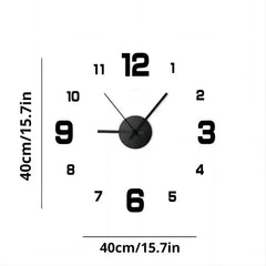 Wall Clock Modern Design Large