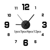 Wall Clock Modern Design Large