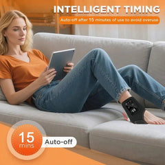 1/2PCS Electric Heat Vibration Ankle Wrist Massager