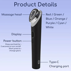 7 Colors EMS Microcurrent Facial Massager