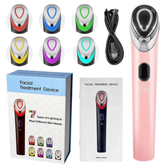 7 Colors EMS Microcurrent Facial Massager