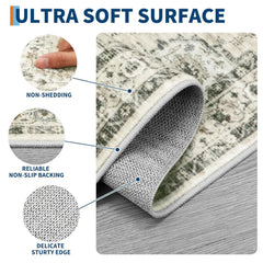 Washable Area Rugs for Living Room