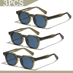 1/2/3 Pcs Wholesale New Square Retro Sunglasses Men