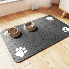 Pet Feeding Mat-Absorbent Water Mat