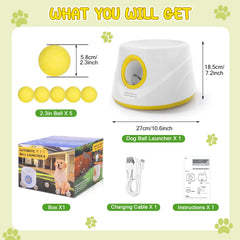 Next-Gen Automatic Dog Ball Launcher,