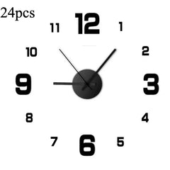 Wall Clock Modern Design Large
