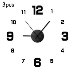 Wall Clock Modern Design Large