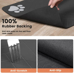 Pet Feeding Mat-Absorbent Water Mat
