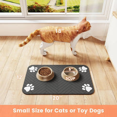 Pet Feeding Mat-Absorbent Water Mat