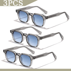 1/2/3 Pcs Wholesale New Square Retro Sunglasses Men