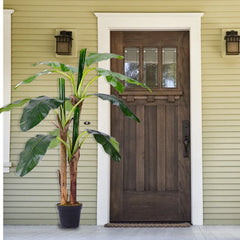 Garden Artificial Green Tree Outdoor Home Decoration