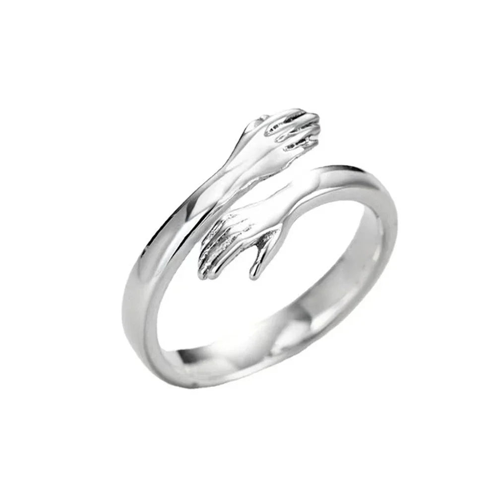 1PC LOVE HUG RING GOTHIC RING