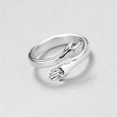 1PC LOVE HUG RING GOTHIC RING