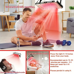 96 LEDs USB Red Light Therapy Lamp