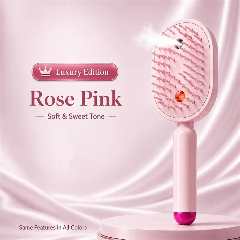 Electric Spray Air Cushion Massage Hair Brush