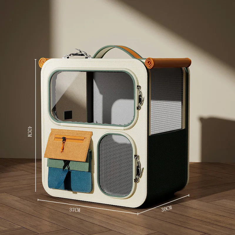 Multifunctional Rolling Pet Carrier