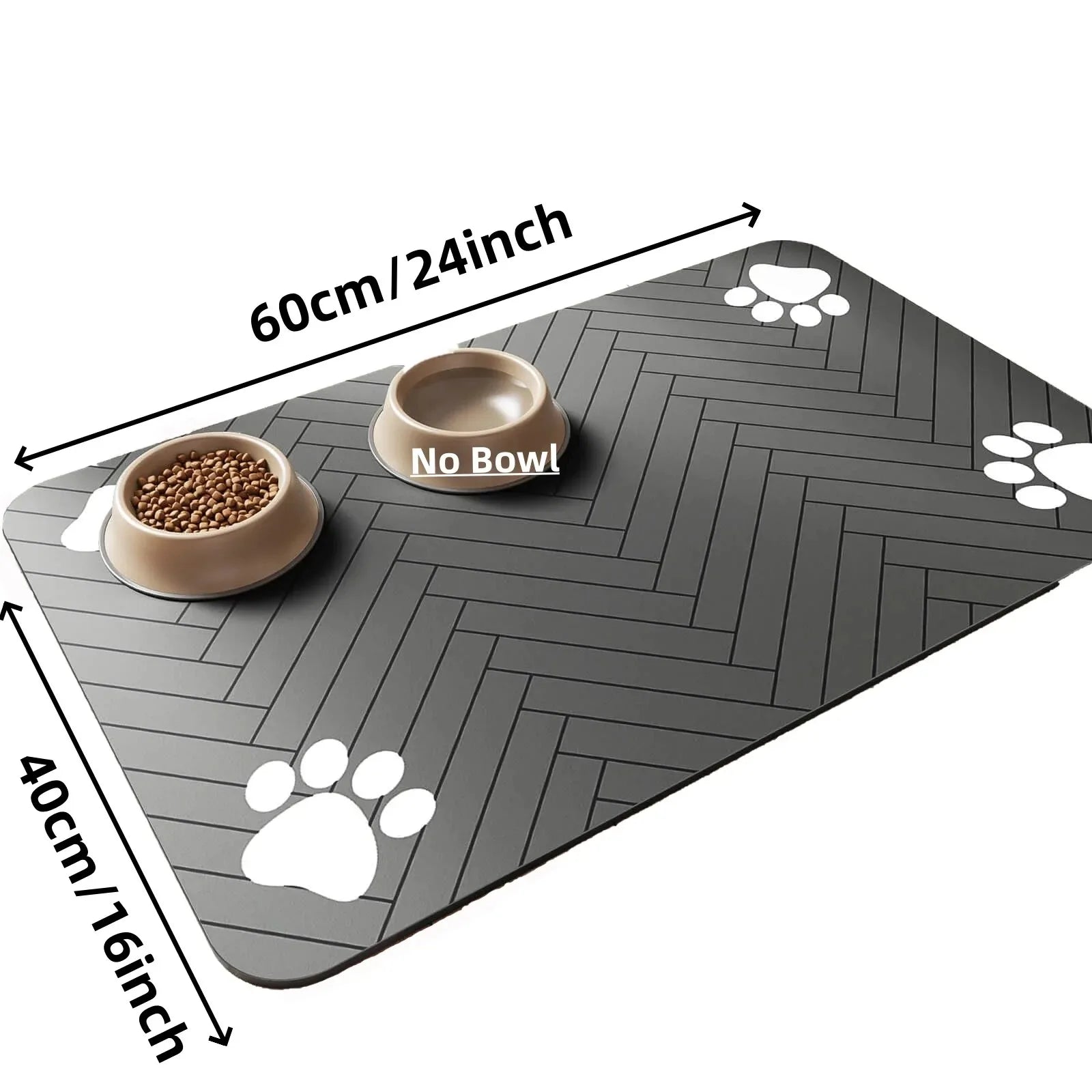 Pet Feeding Mat-Absorbent Water Mat