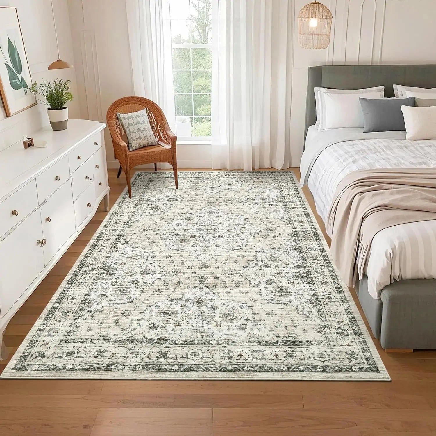 Washable Area Rugs for Living Room