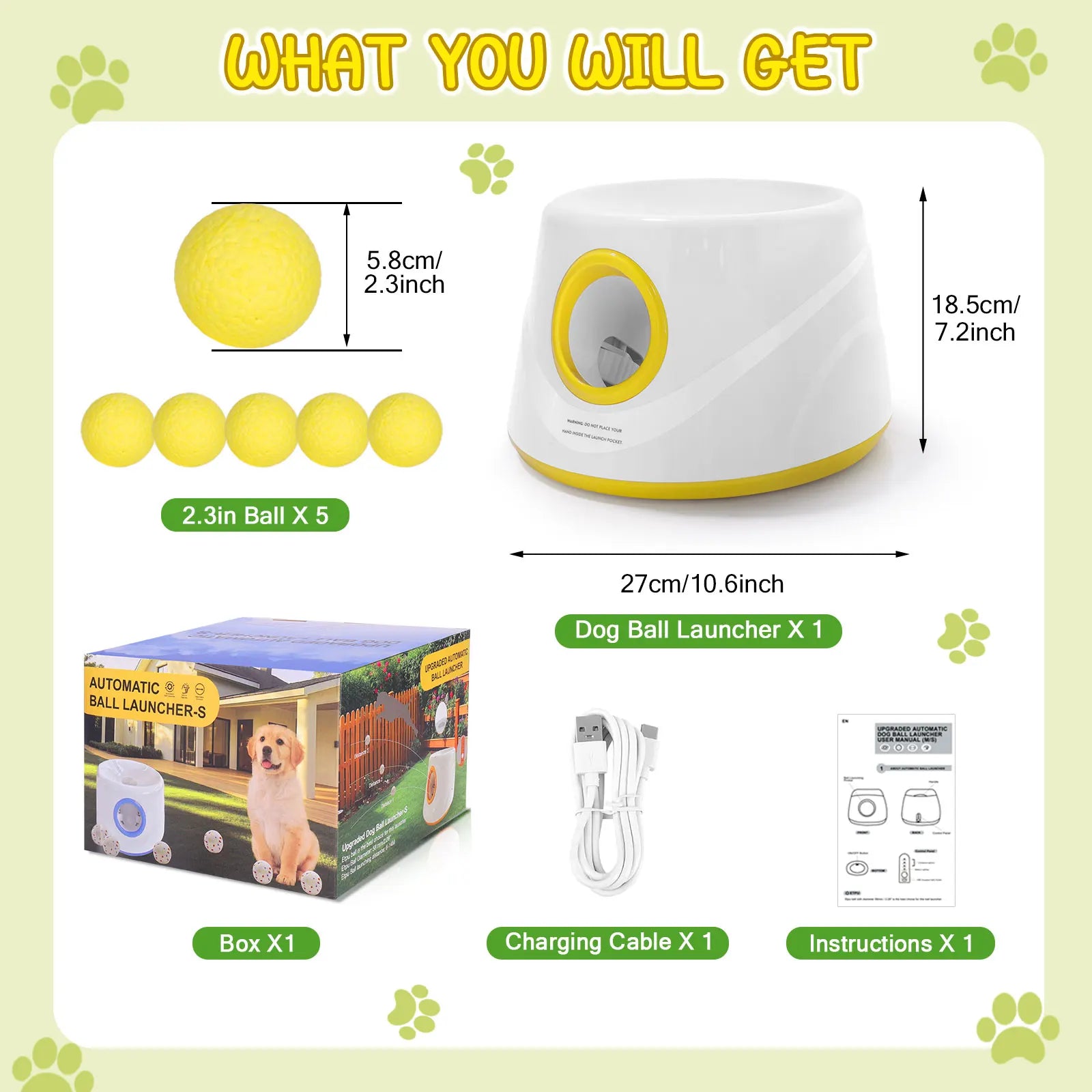 Next-Gen Automatic Dog Ball Launcher,
