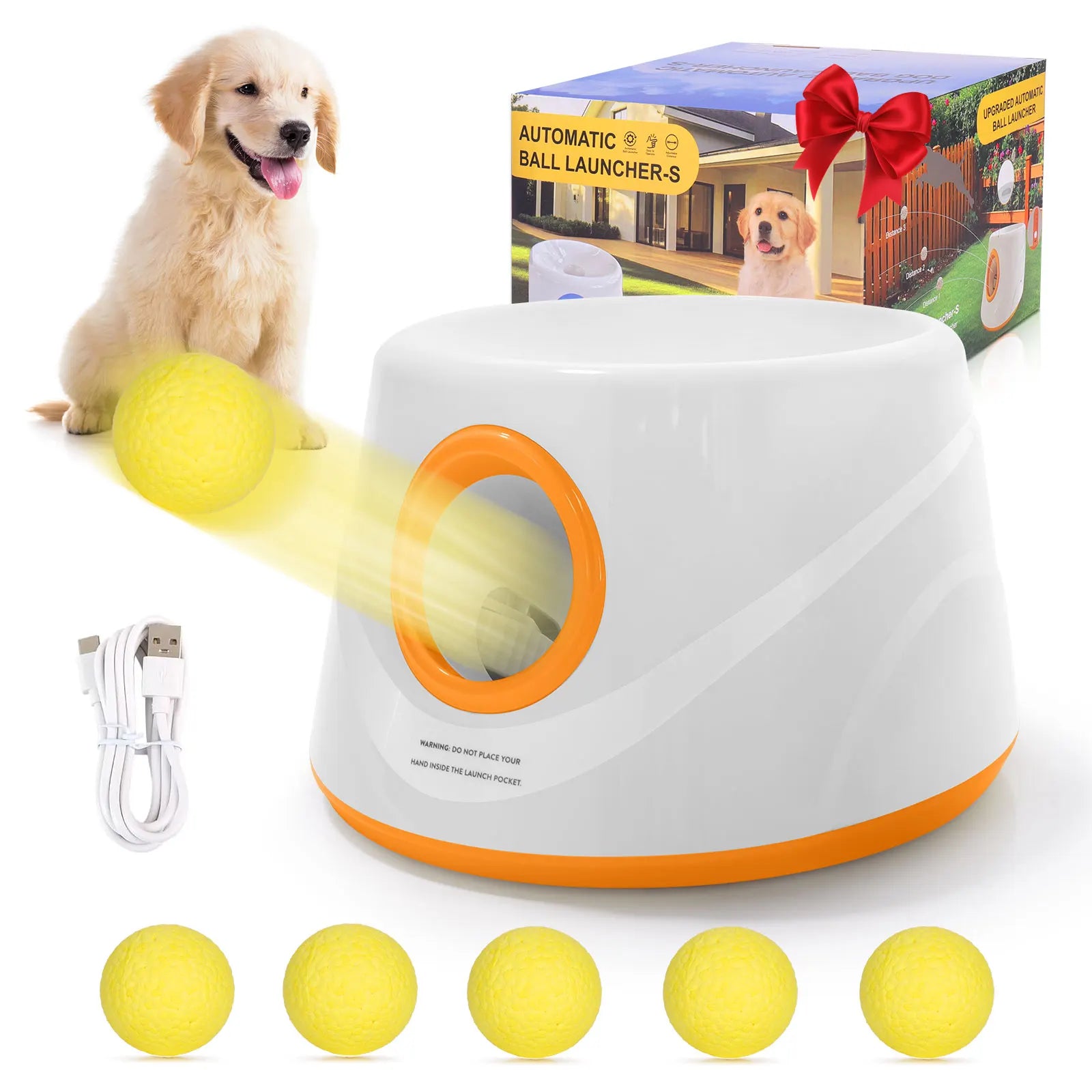Next-Gen Automatic Dog Ball Launcher,