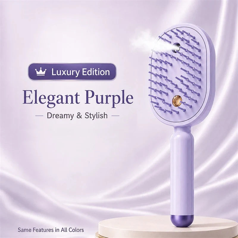 Electric Spray Air Cushion Massage Hair Brush
