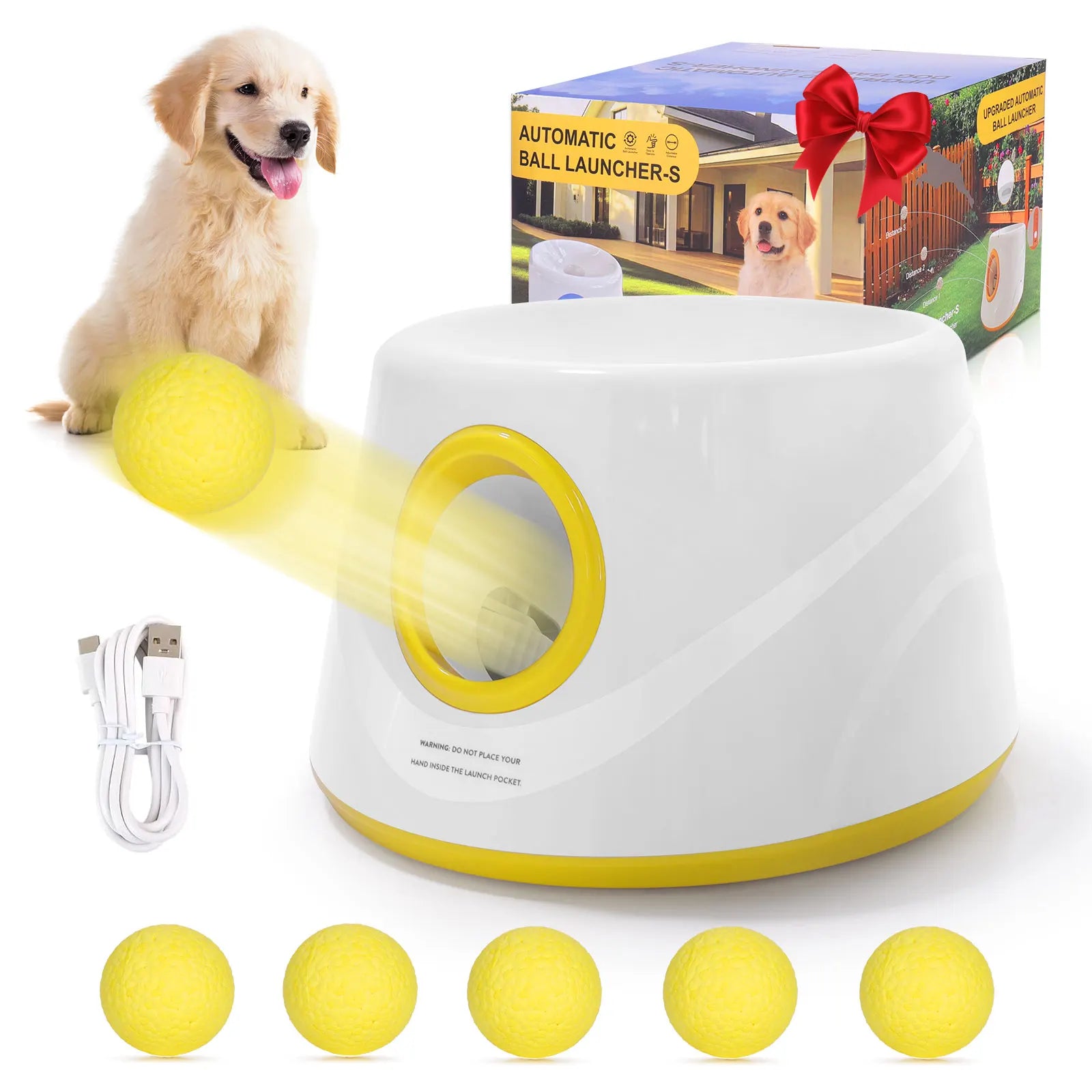 Next-Gen Automatic Dog Ball Launcher,