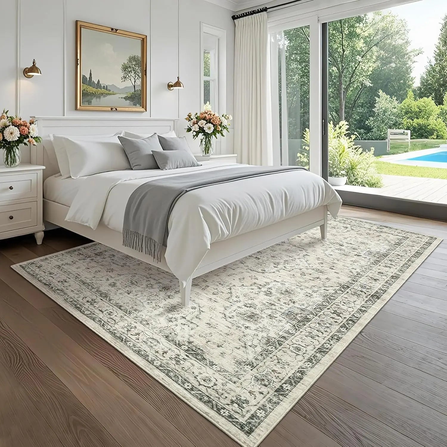 Washable Area Rugs for Living Room