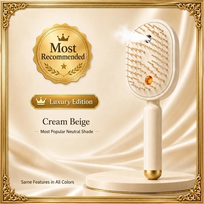 Electric Spray Air Cushion Massage Hair Brush
