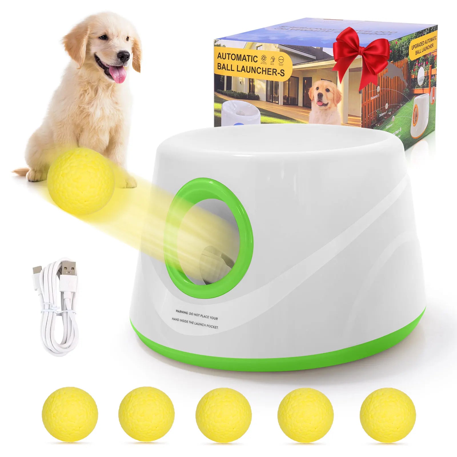 Next-Gen Automatic Dog Ball Launcher,