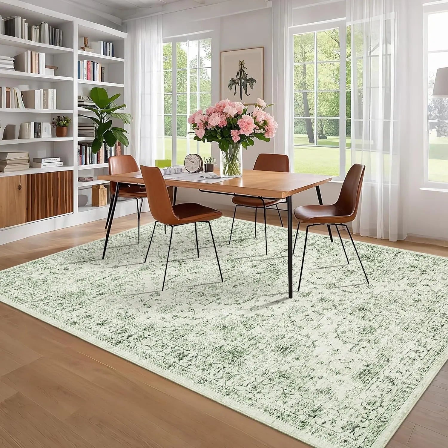 Washable Area Rugs for Living Room