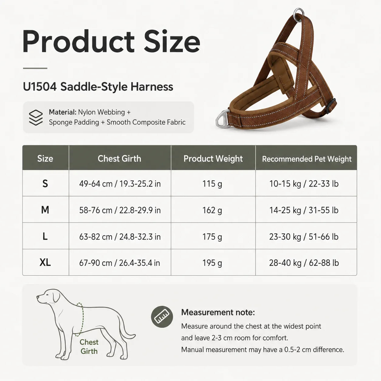 Escape Proof Tactical Dog Harness
