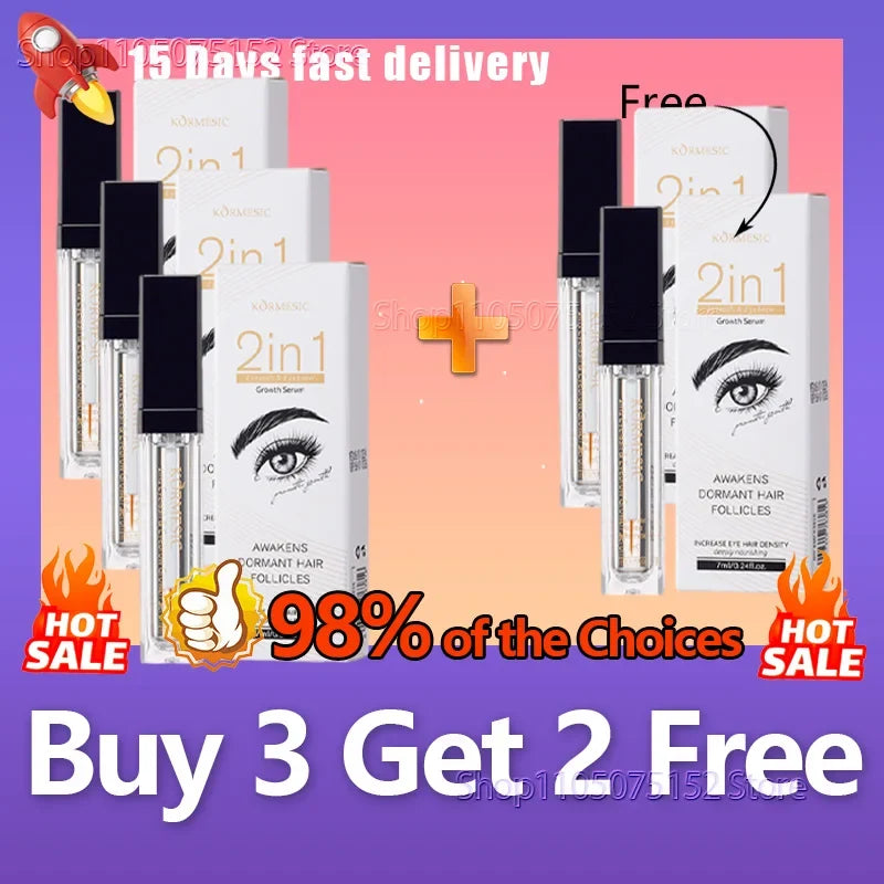 Fast Eyelash Growth Serum 7 Days Natural Eyelash Enhancer