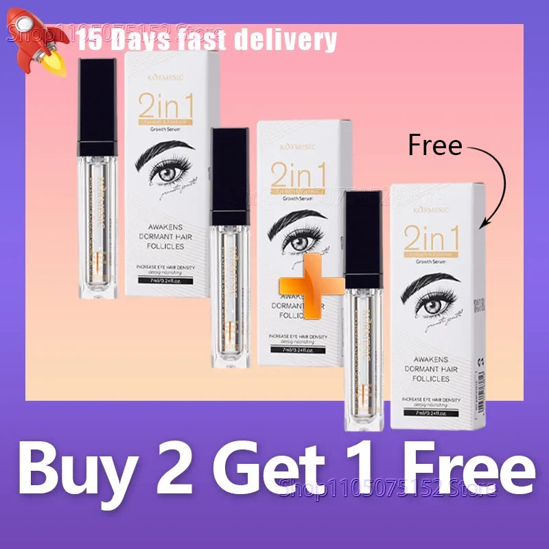 Fast Eyelash Growth Serum 7 Days Natural Eyelash Enhancer